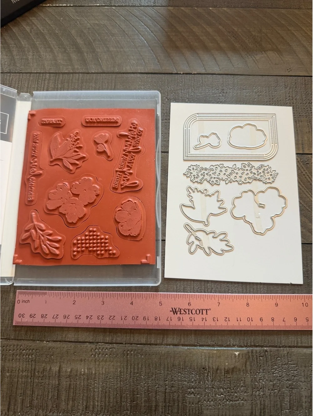 Stampin’ Up Regal Flora stamp set and Regal Flora Dies die cut set